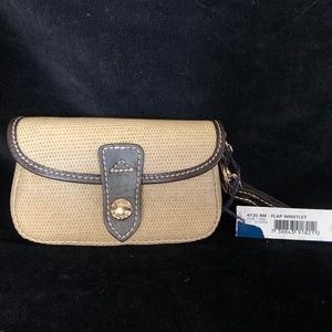 Dooney & Bourke flap wristlet NWT